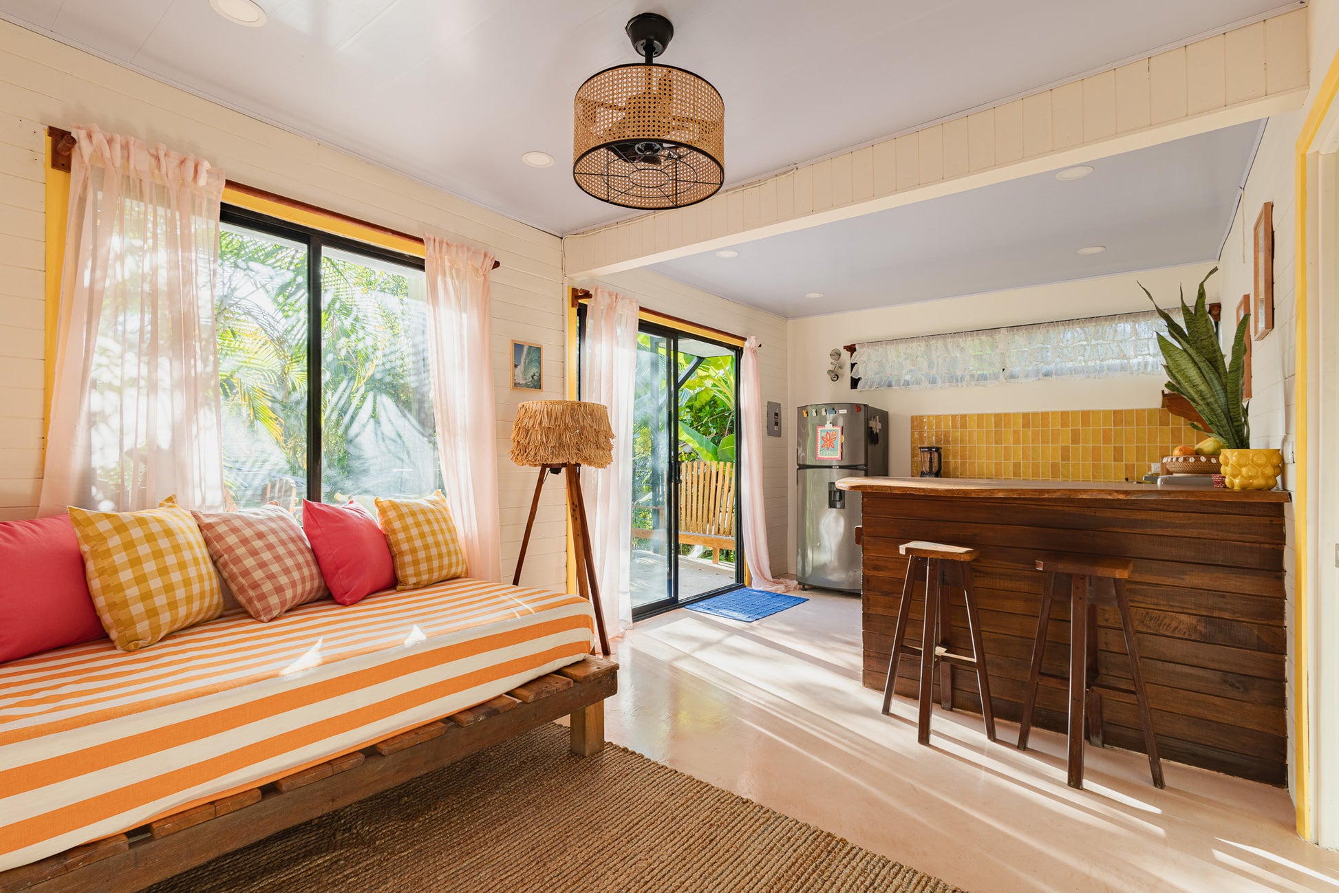 Bedroom in the Piña Apartment